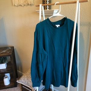 Turquoise Sweatshirt